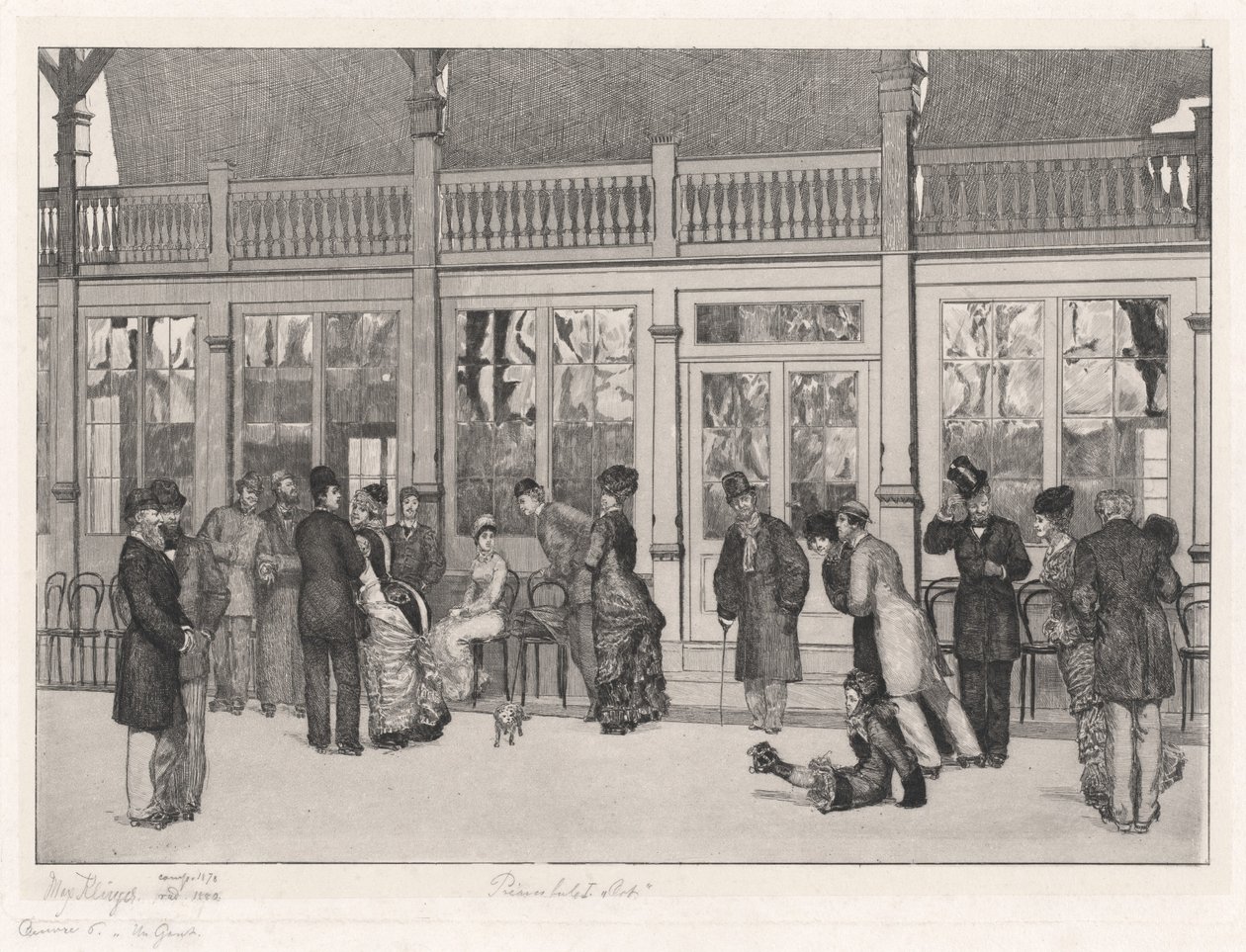 Place Ort, 1880. av Max Klinger