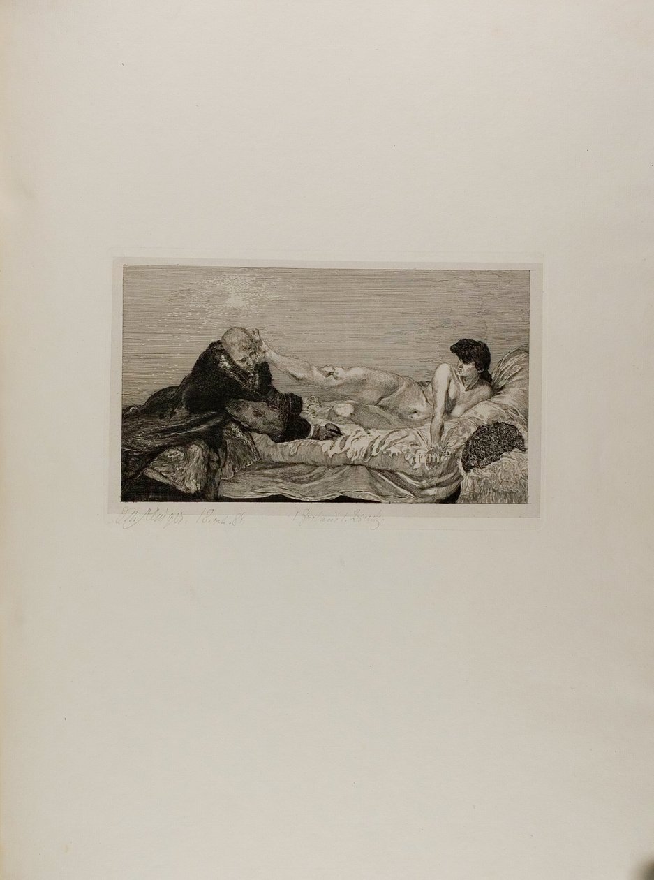 The Proposition, plate seks fra A Life av Max Klinger