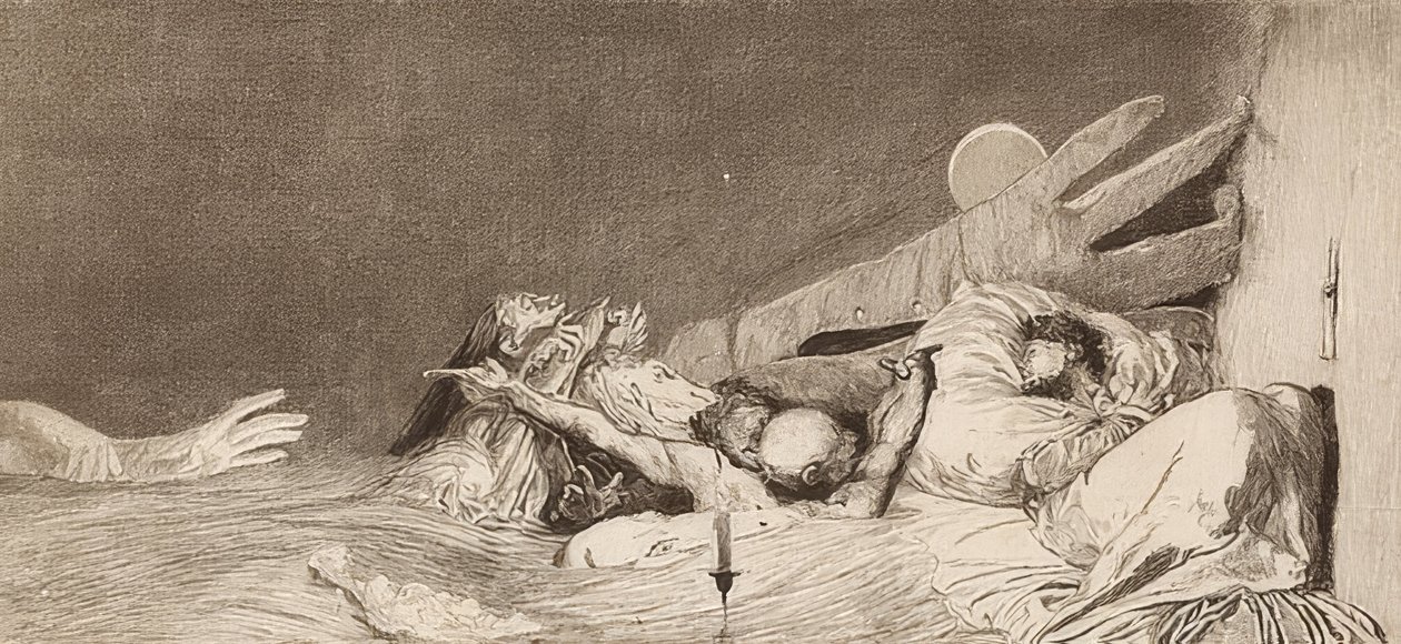 Frykter. 1881 av Max Klinger