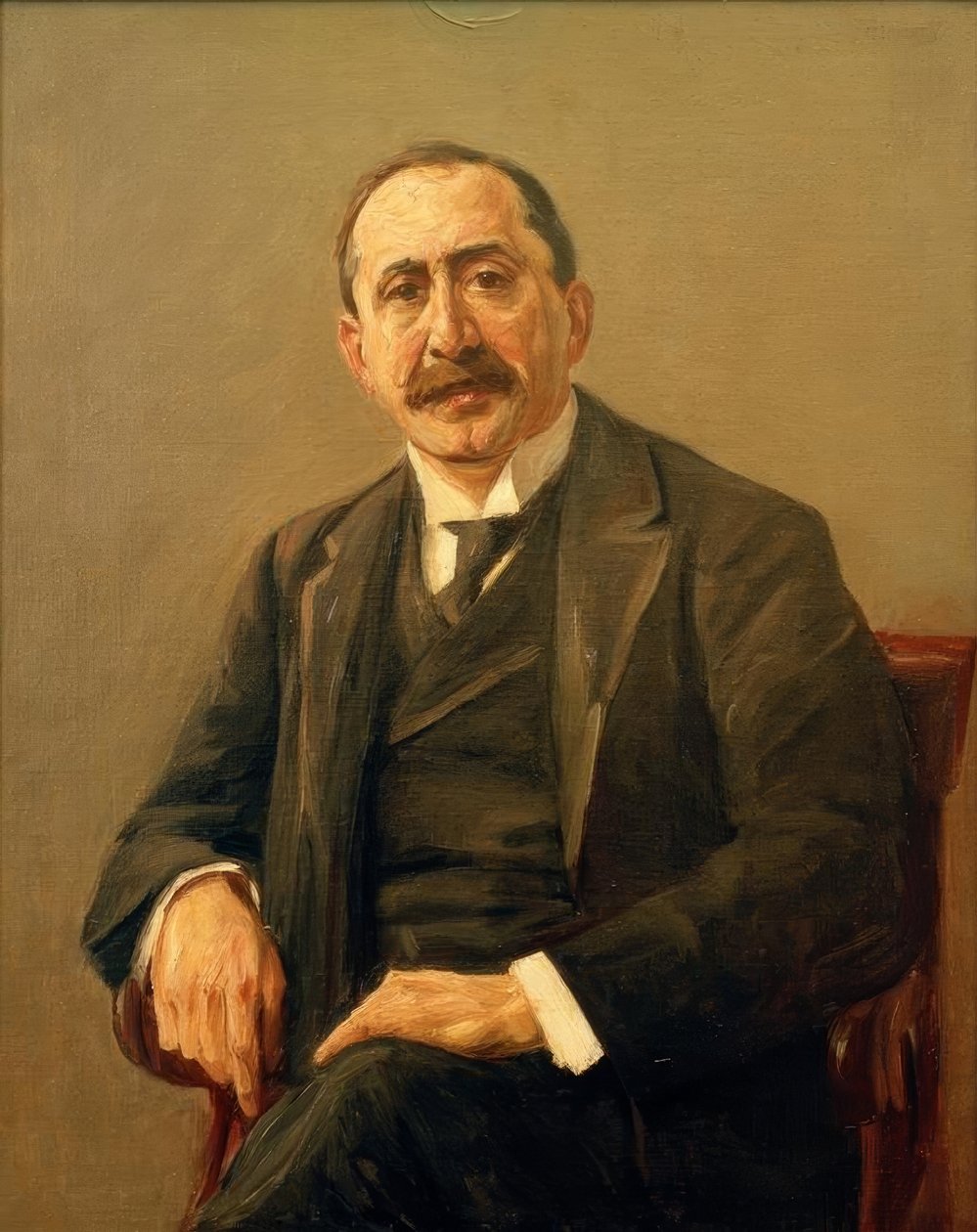 Portrett av regissøren Julius Stern av Max Liebermann