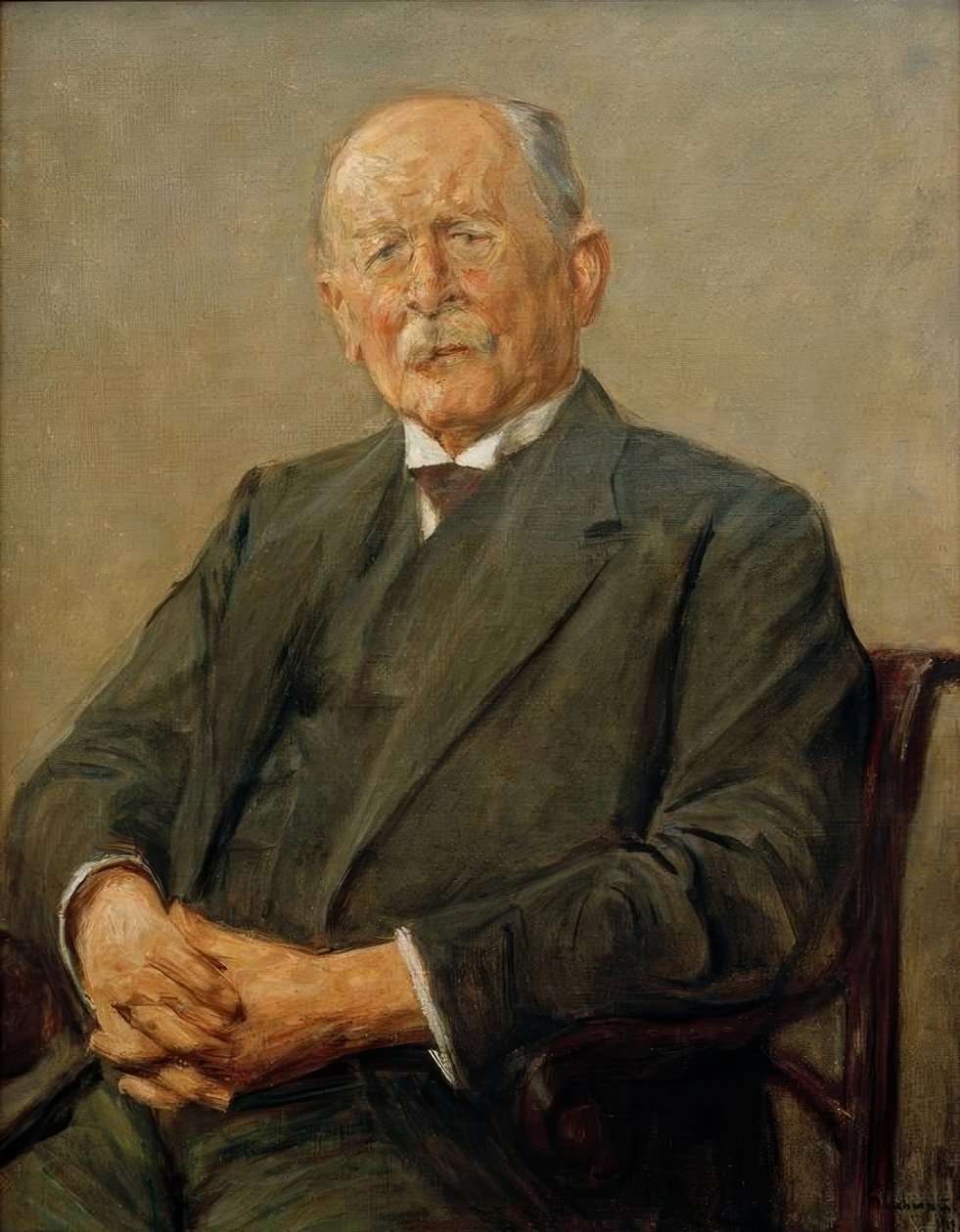 Portrett av daglig leder Gerstenberg av Max Liebermann