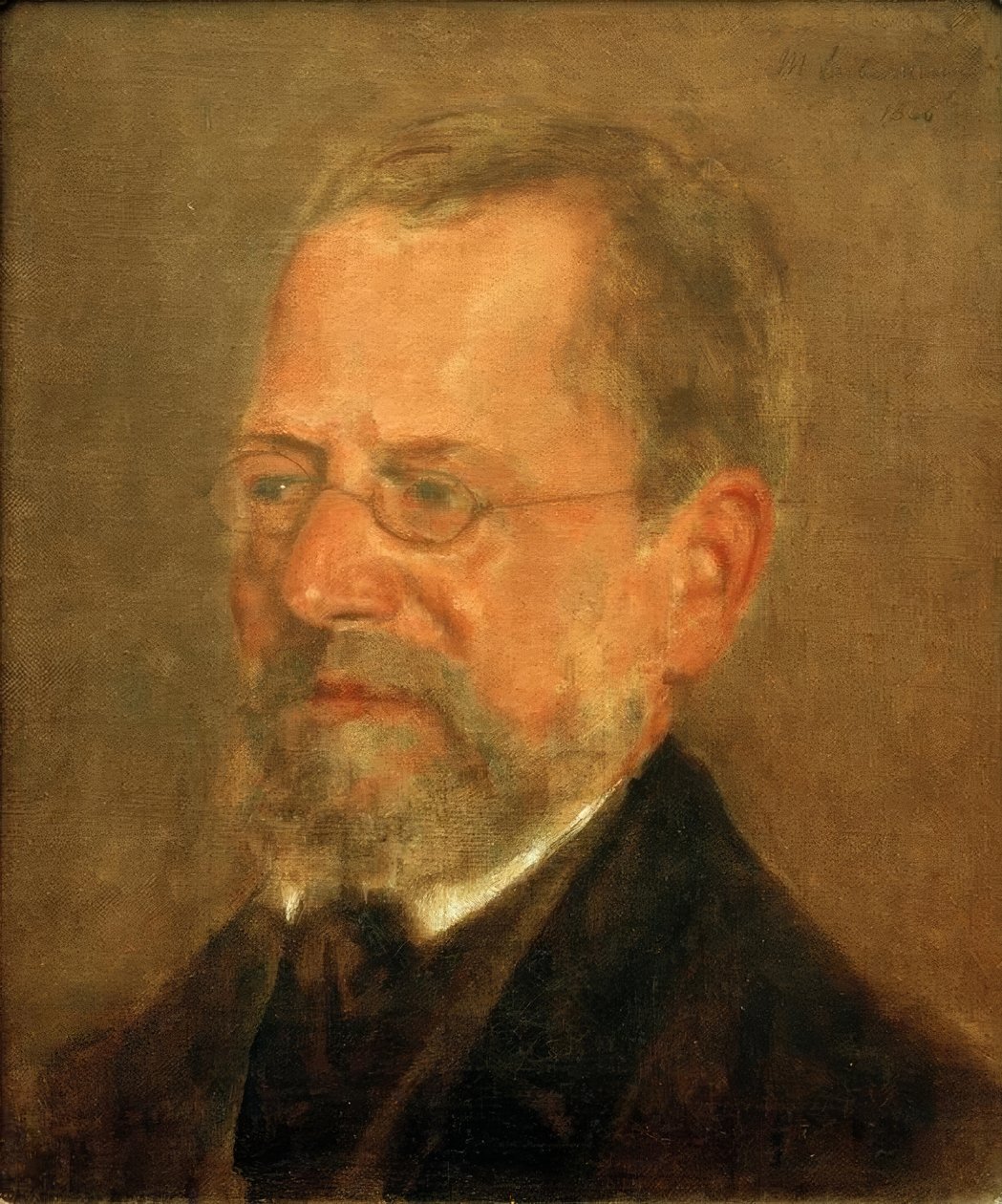 Portrett av språklæreren Henry av Max Liebermann