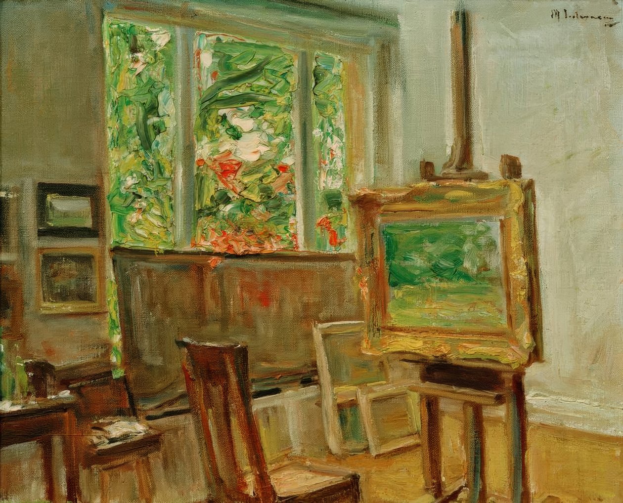 Studioet i Wannsee av Max Liebermann