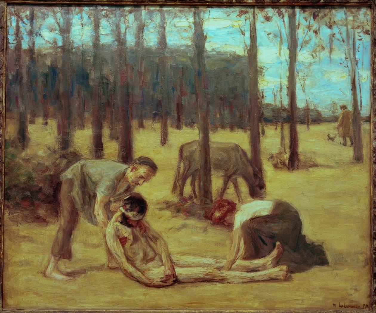 Den gode samaritan av Max Liebermann