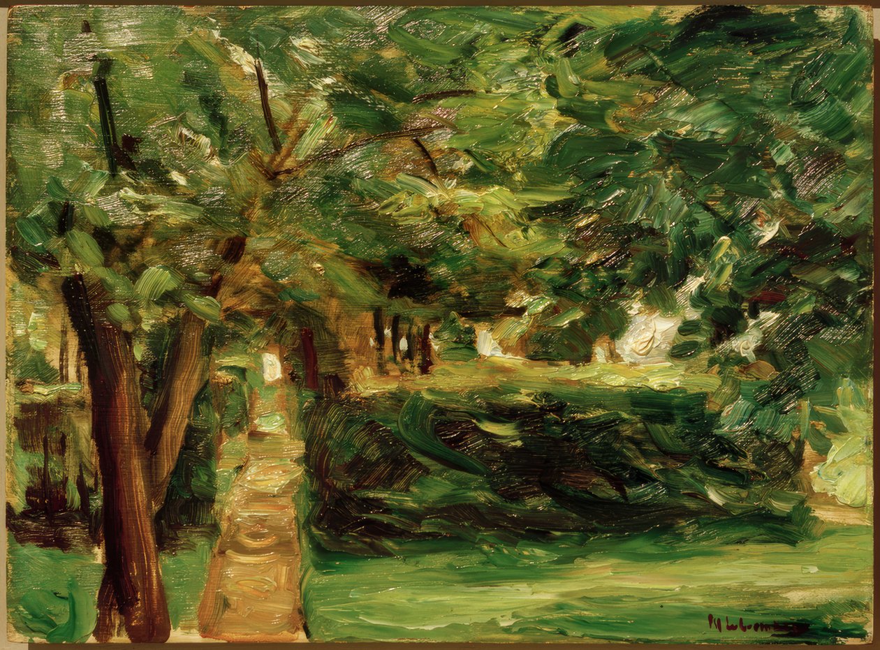 Hekkehagene i Wannsee i øst av Max Liebermann
