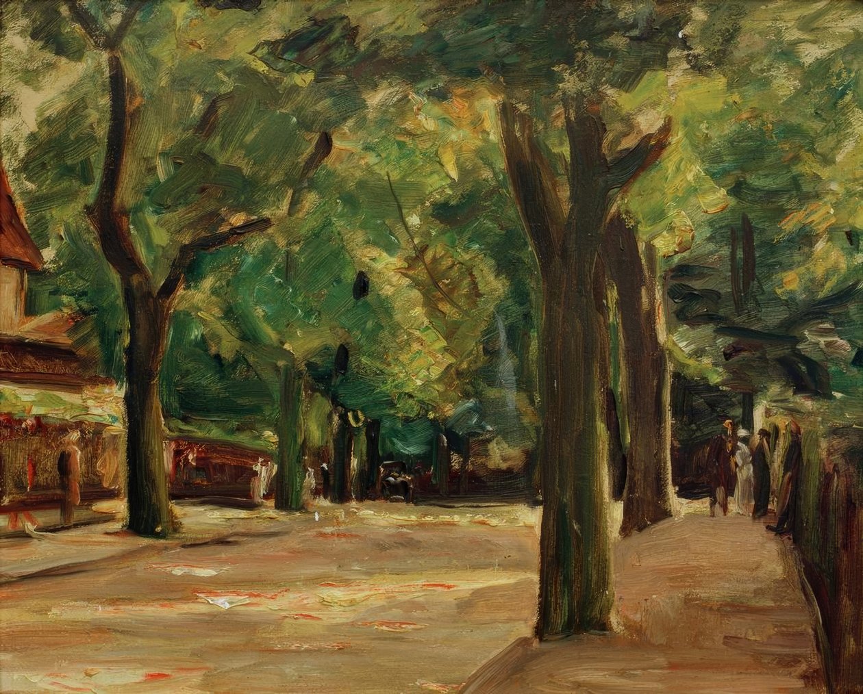 Den store Seestrasse i Wannsee av Max Liebermann