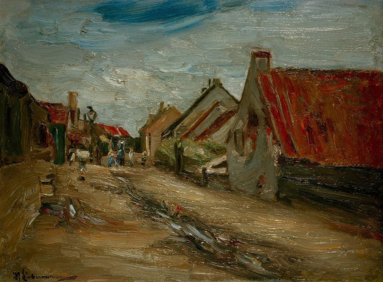 Landsbygate i Holland av Max Liebermann