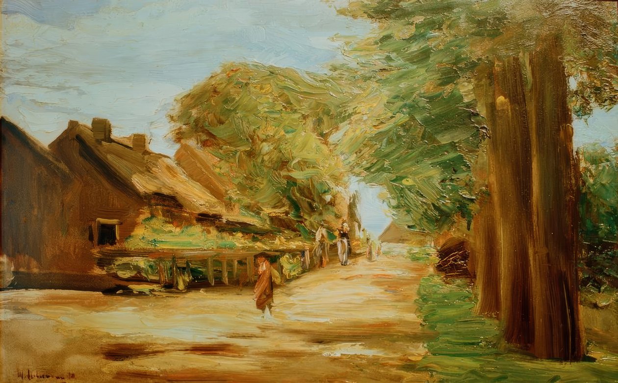 Landsbygate i Laren av Max Liebermann