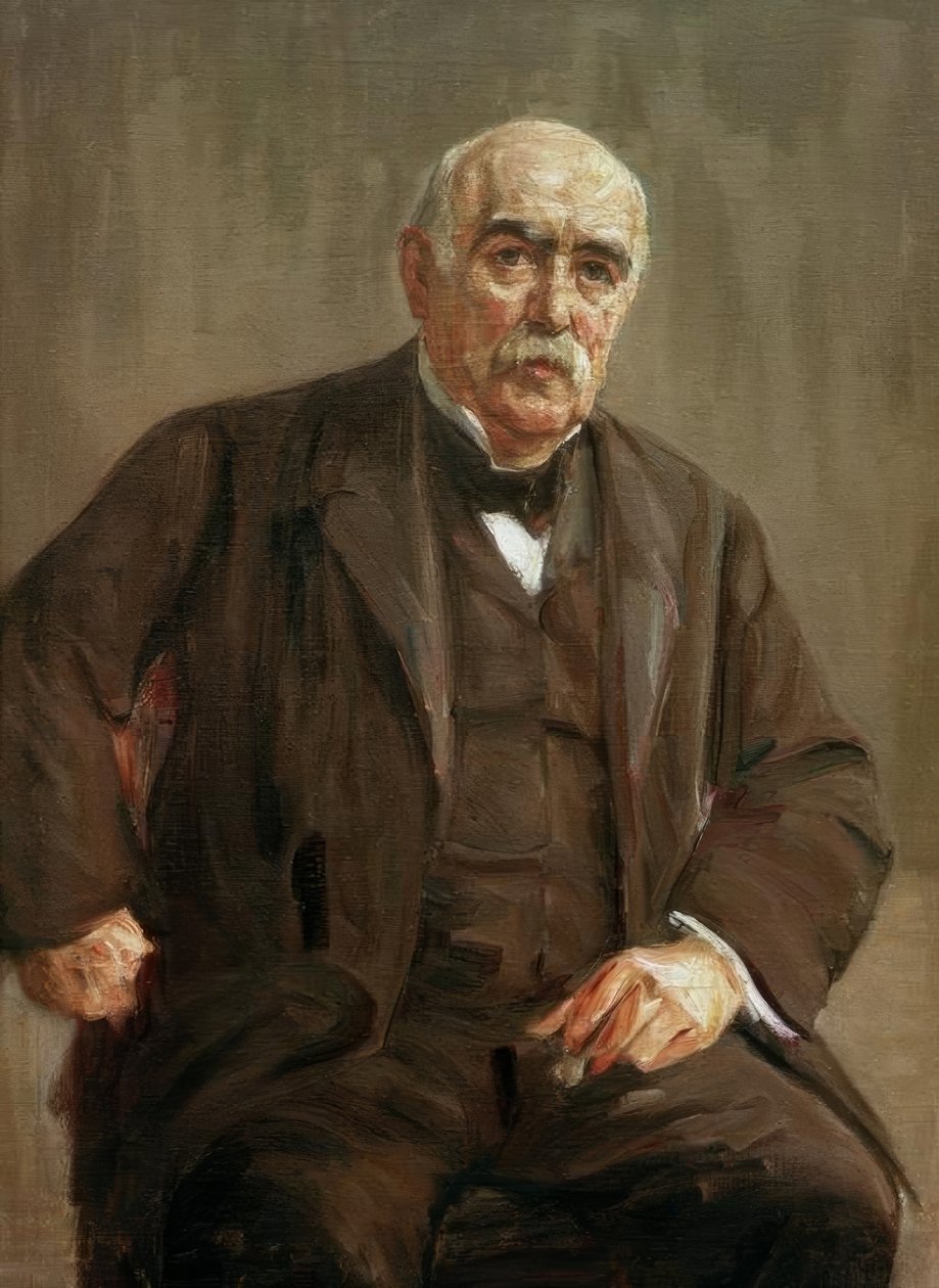 Eugen Gutmann / maleri av Liebermann av Max Liebermann