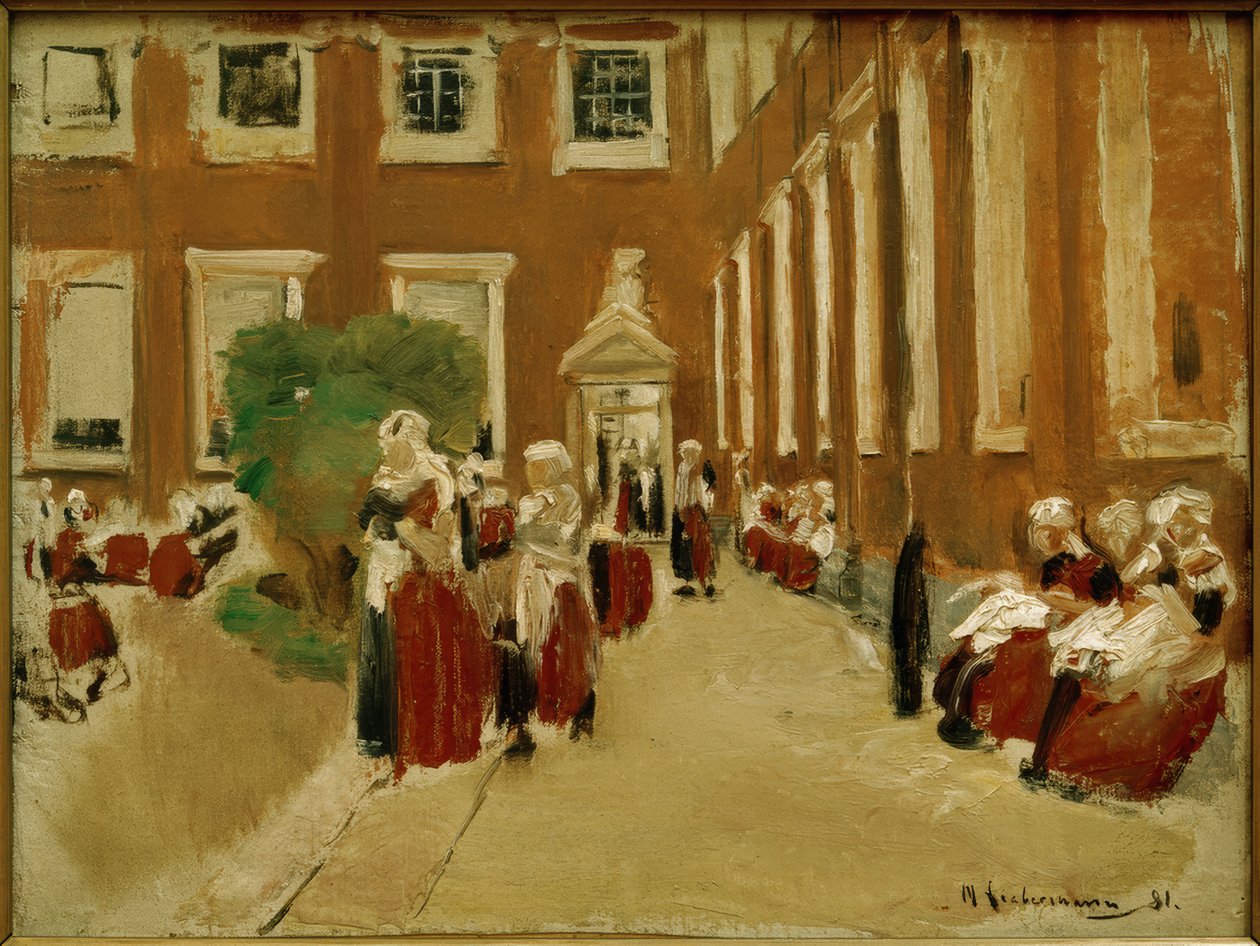 Gratis periode på barnehjemmet i Amsterdam av Max Liebermann