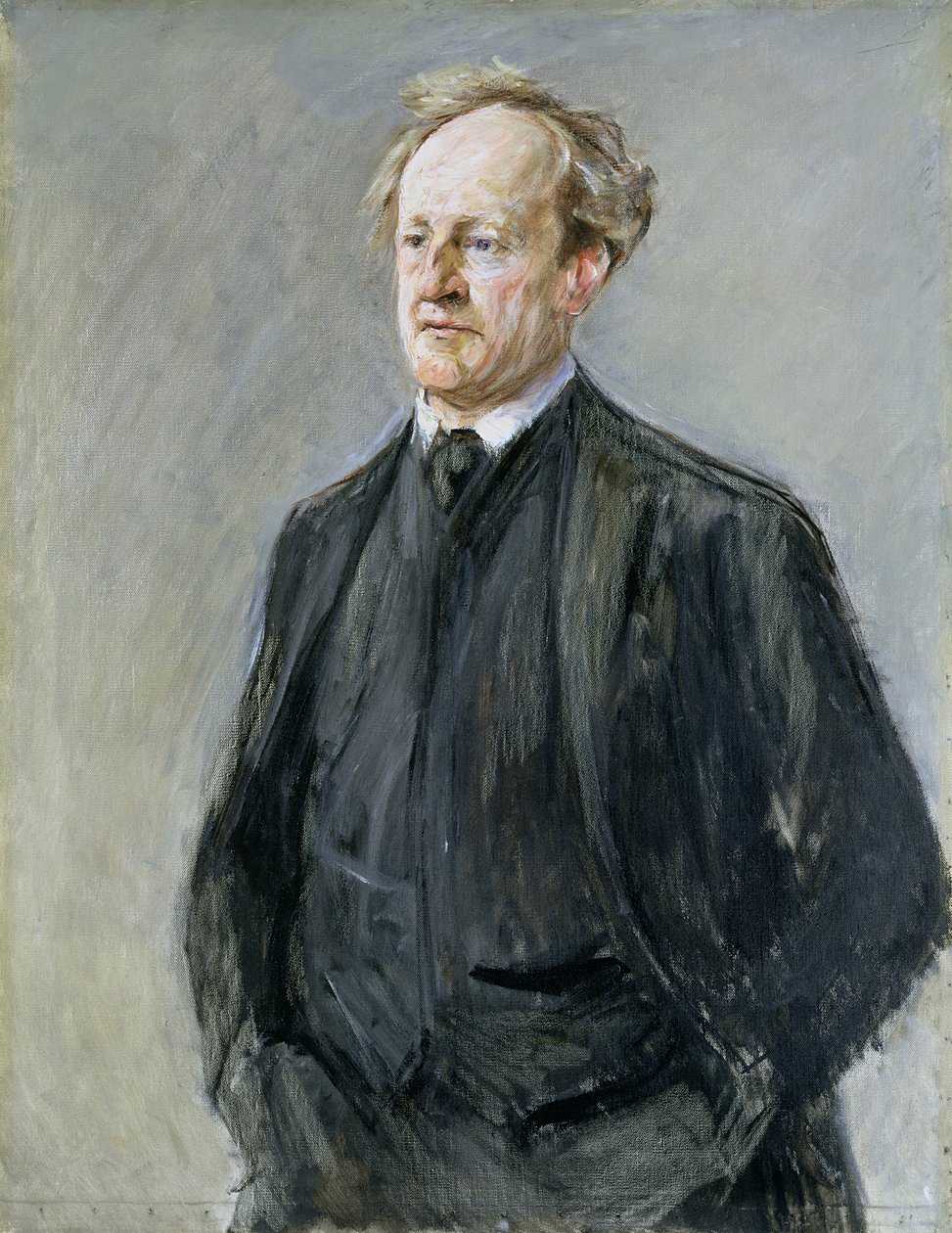 Gerhart Hauptmann, 1912 av Max Liebermann