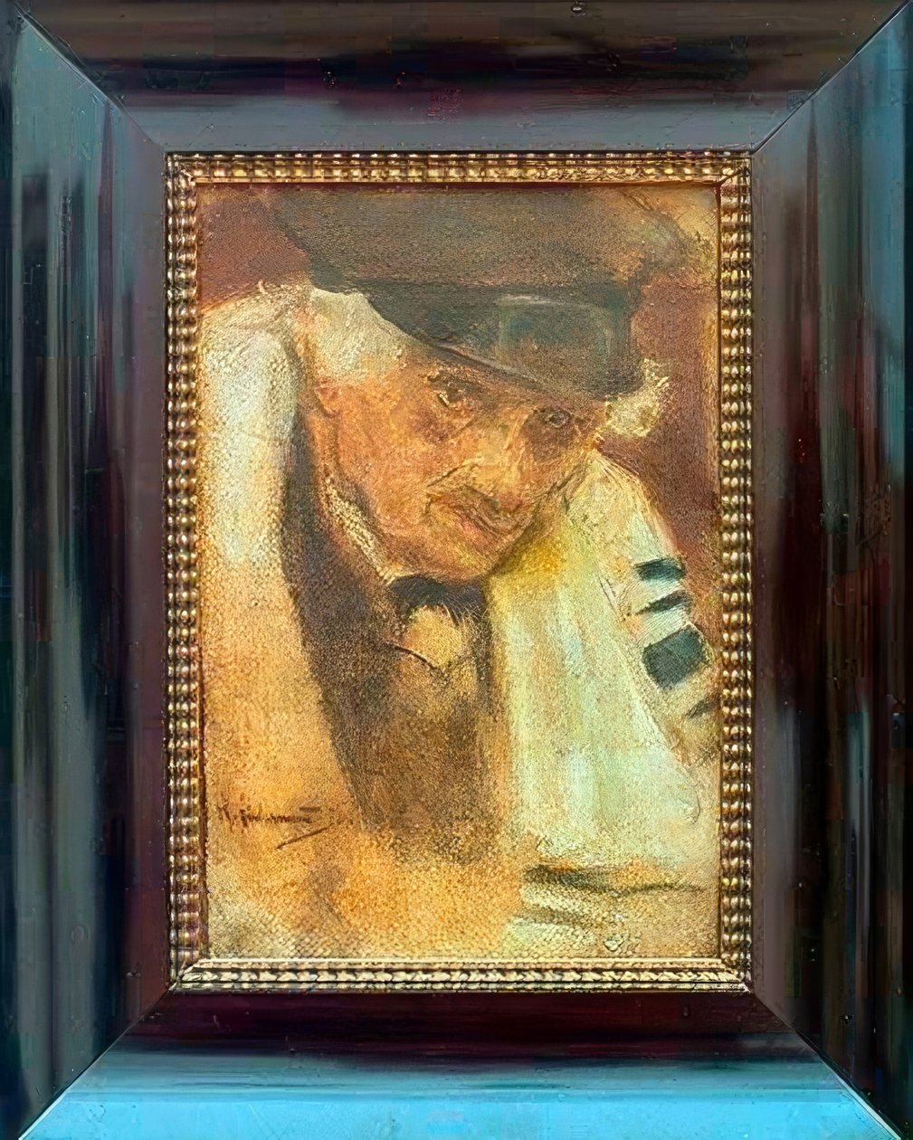 Jøde i bønnesjal av Max Liebermann