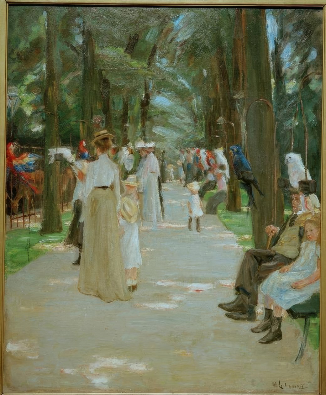 Παπαγείεναλλει av Max Liebermann