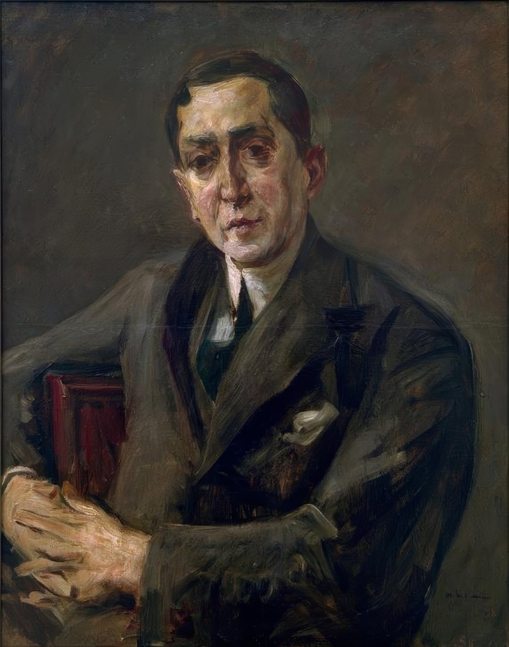 Portrett av Carl Meinhard av Max Liebermann