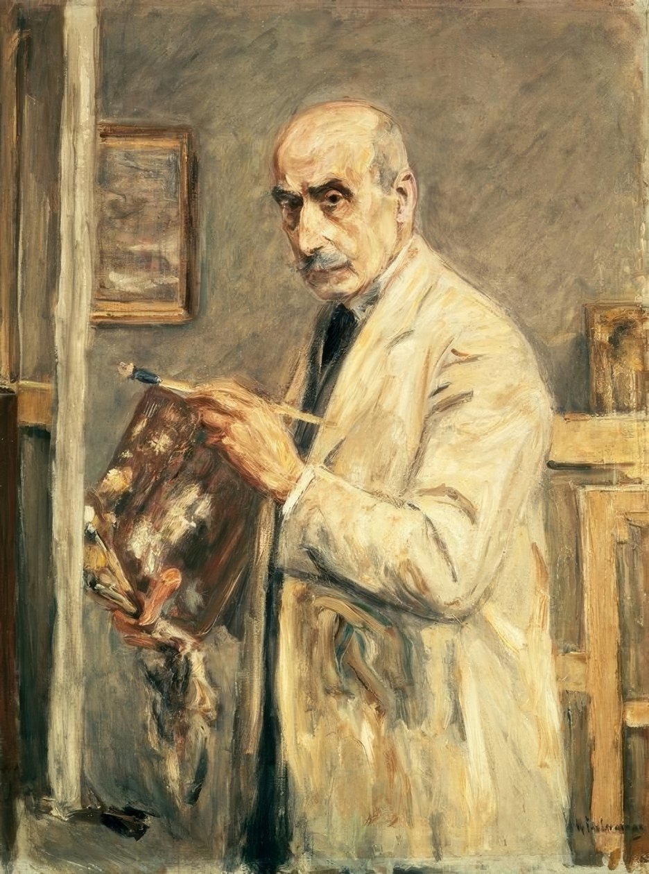 Selvportrett av Max Liebermann
