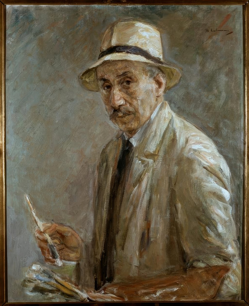 Selvportrett av Max Liebermann