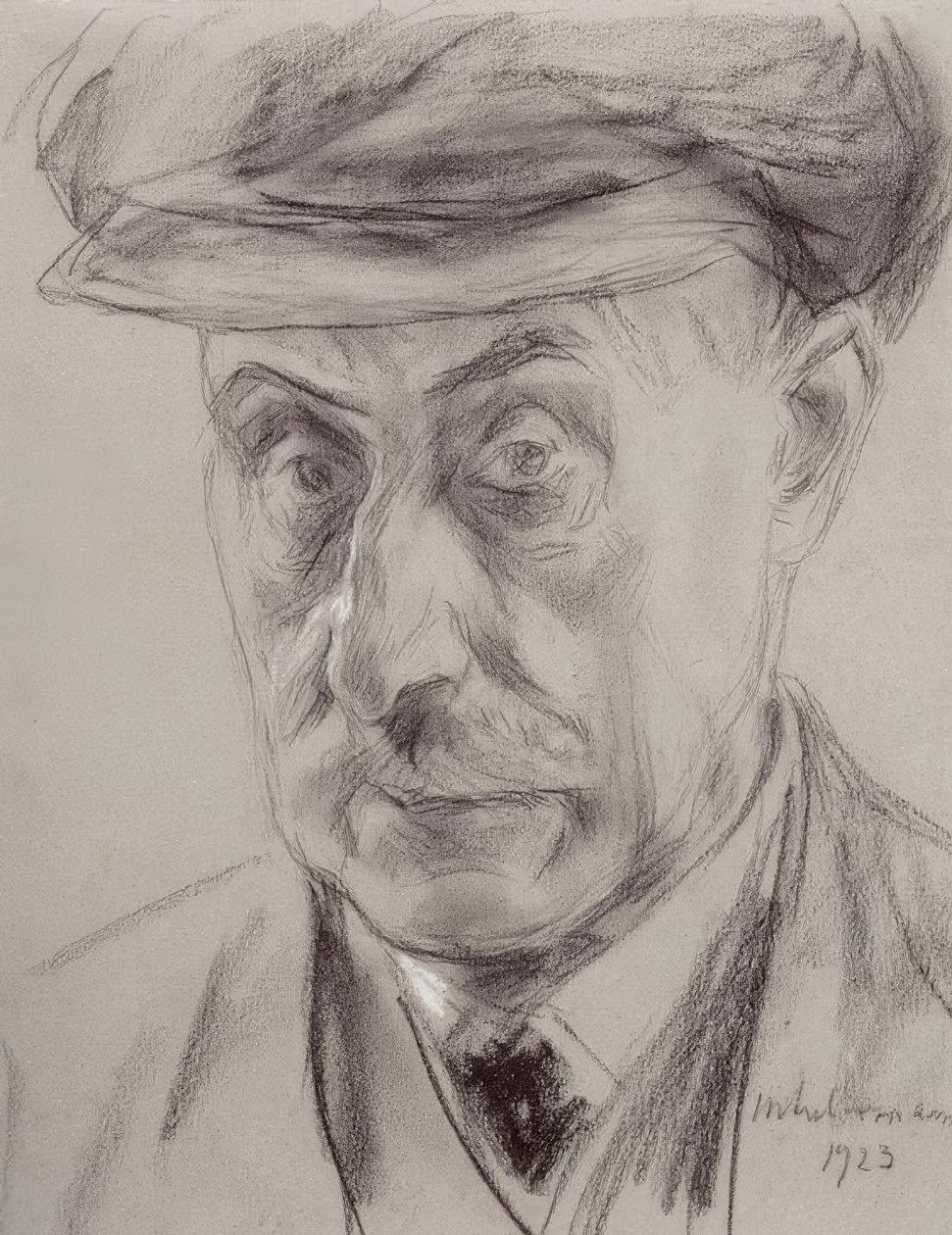 Selvportrett av Max Liebermann
