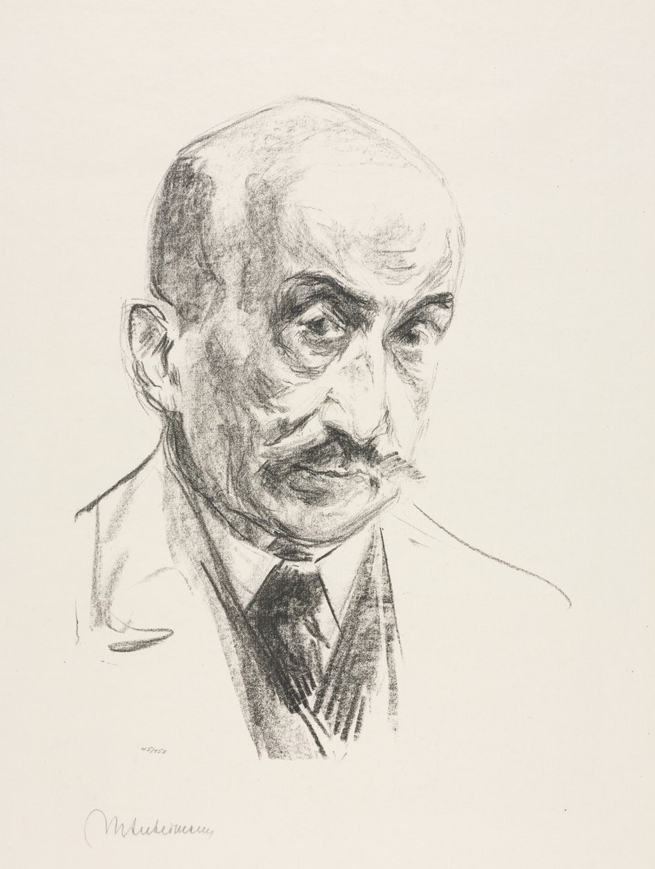 Selvportrett av Max Liebermann