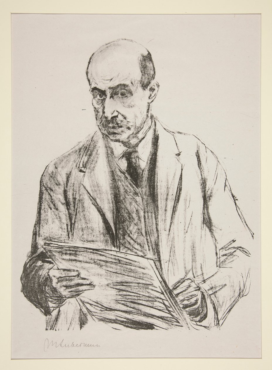 Selvportrett av Max Liebermann