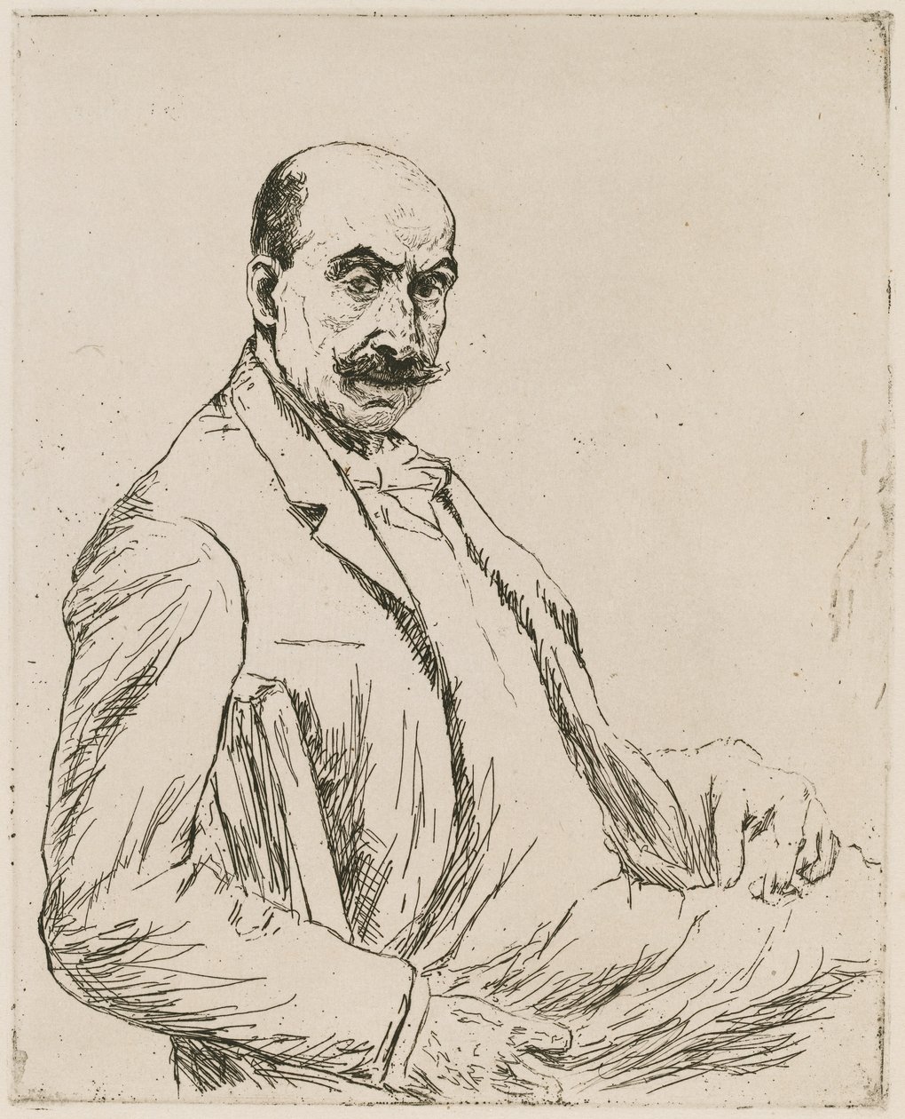 Selvportrett, 1906. av Max Liebermann