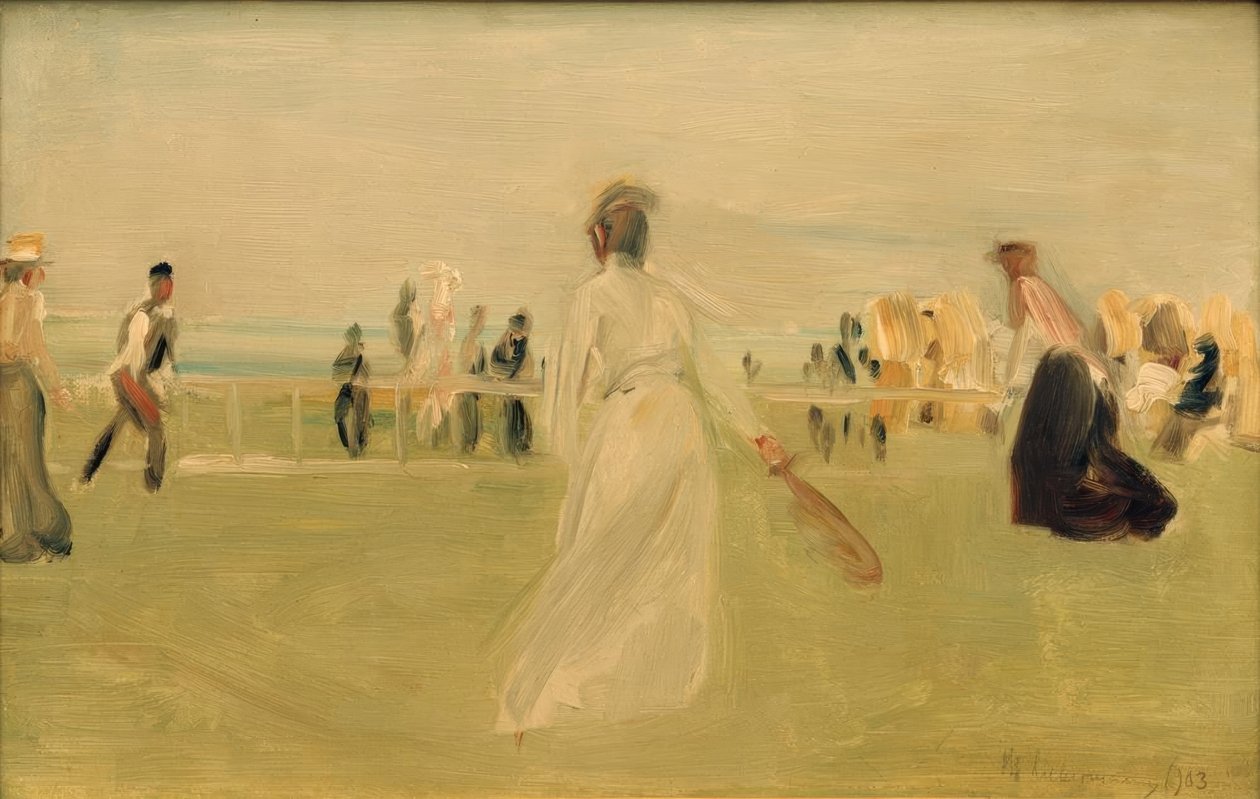 Tennisspiller ved sjøen av Max Liebermann