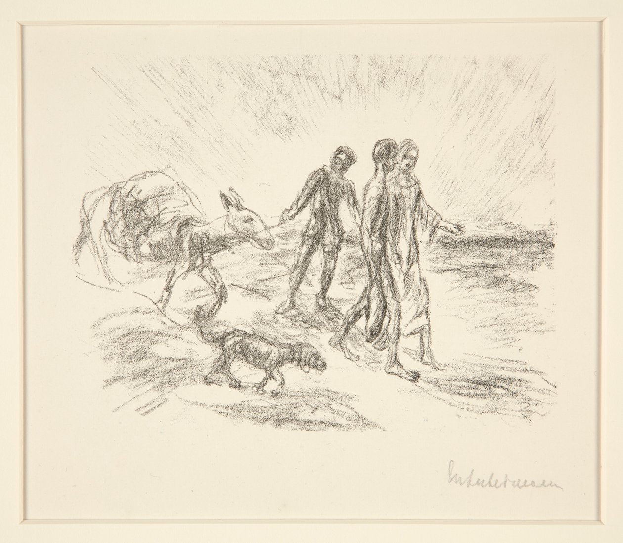 Tobias I/III av Max Liebermann