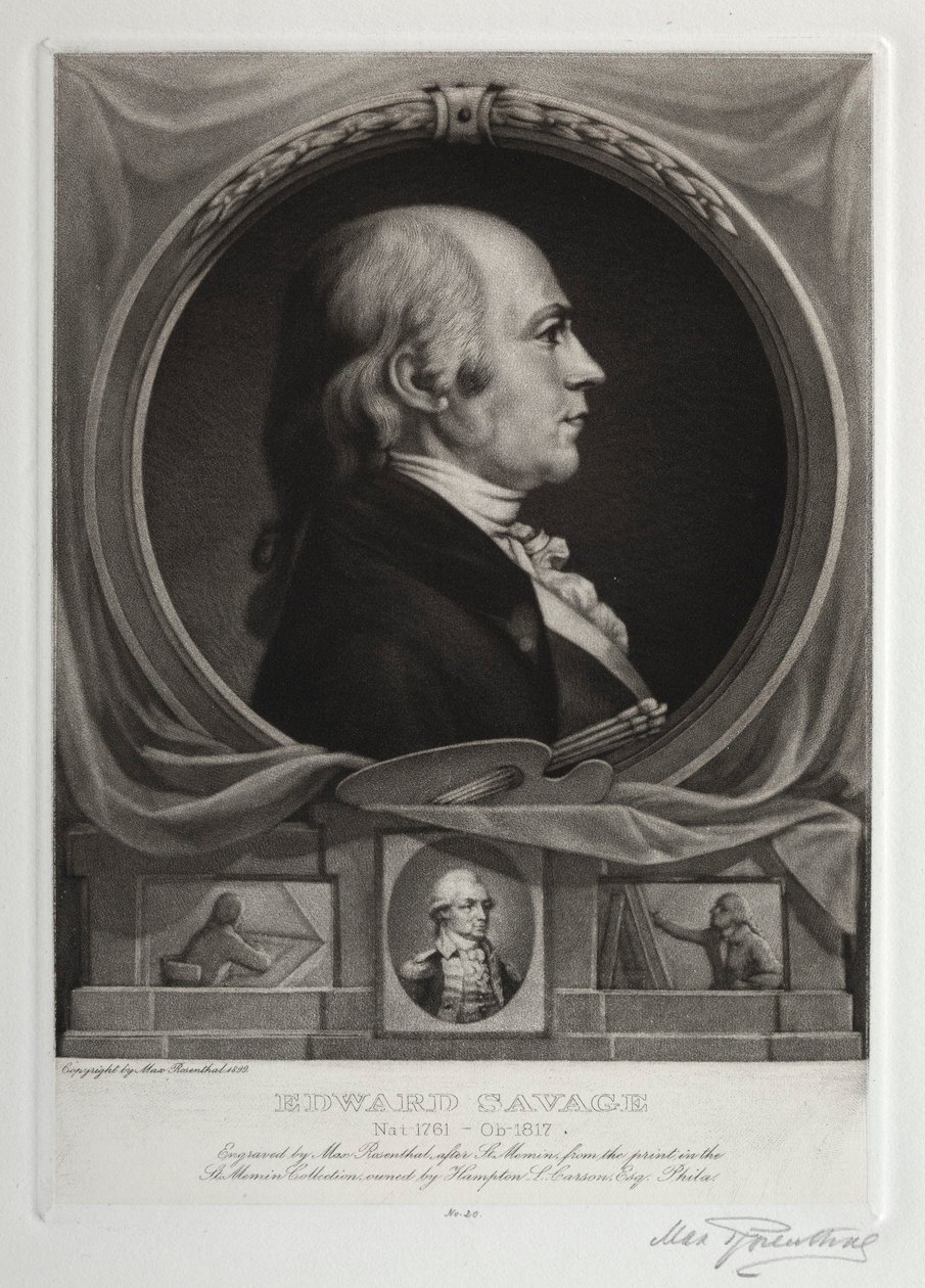 Edward Savage, 1899. av Max Rosenthal