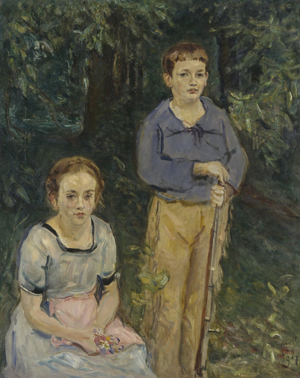 Nina og Wolfgang Slevogt av Max Slevogt