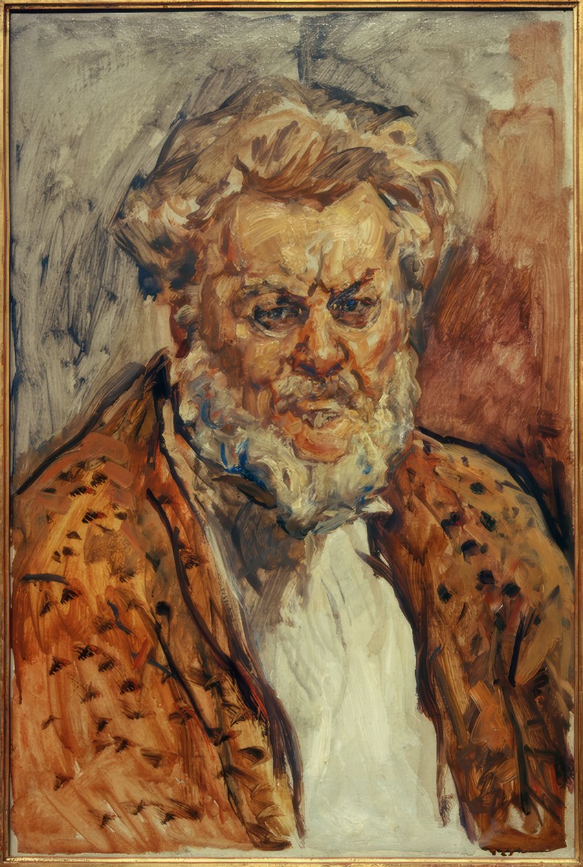 Selvportrett av Max Slevogt