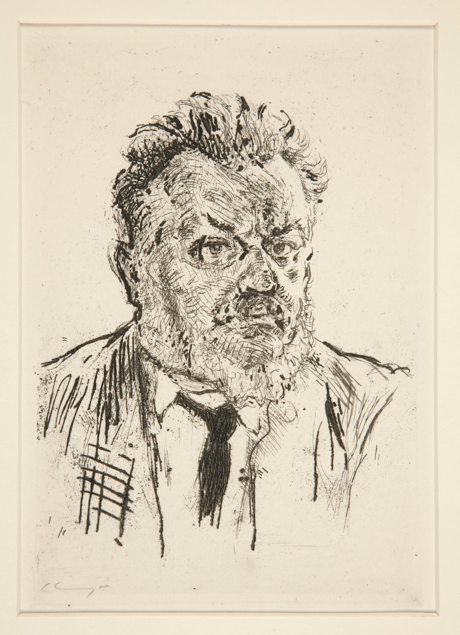 Selvportrett av Max Slevogt
