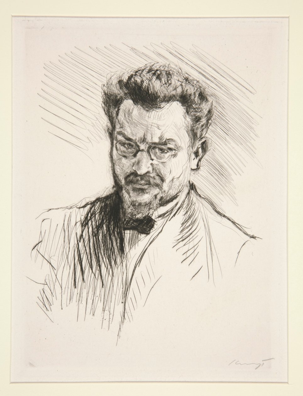Selvportrett av Max Slevogt