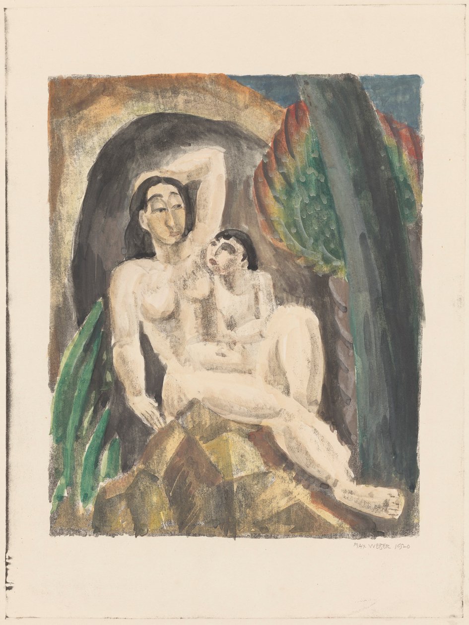 Mor og barn av Max Weber