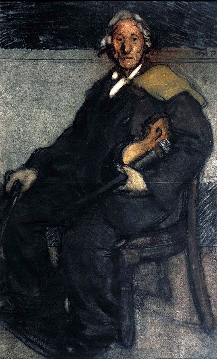Fiolinist, tidlig på 1900-tallet. av Maxime Dethomas