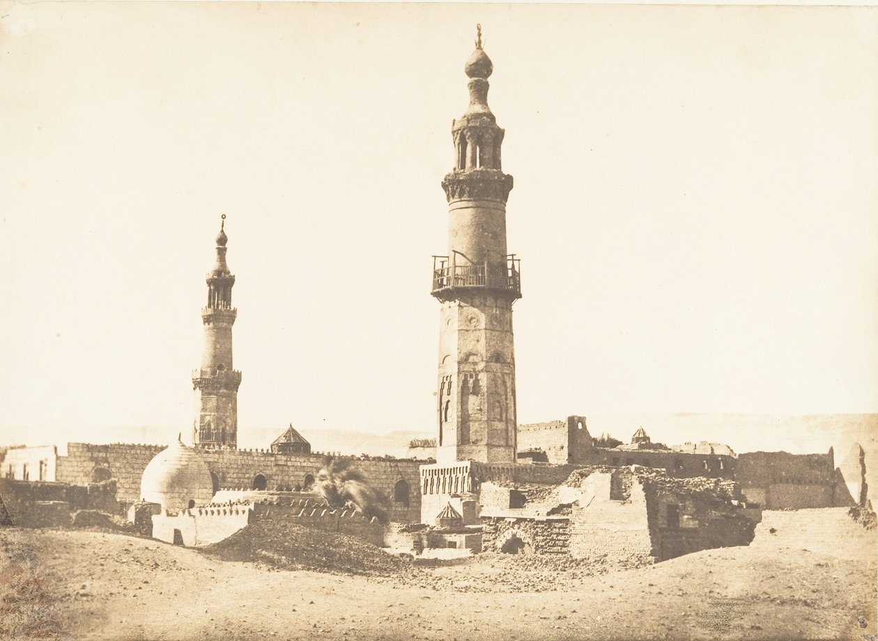 Moskeen i Ali-Bey, i Girgeh, 1849-50. av Maxime Du Camp