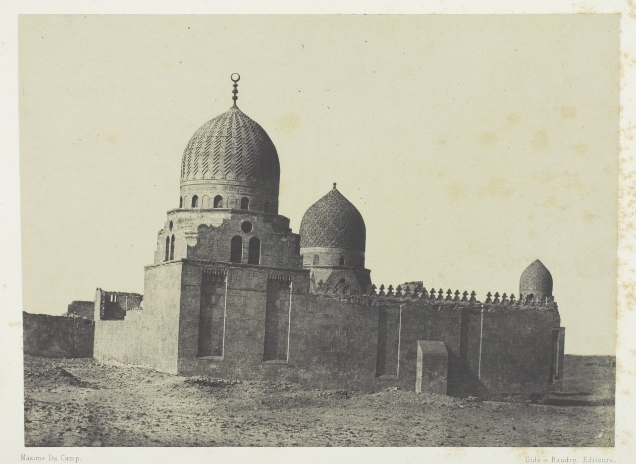 Tomb of Mamluk Sultans, Kairo av Maxime Du Camp