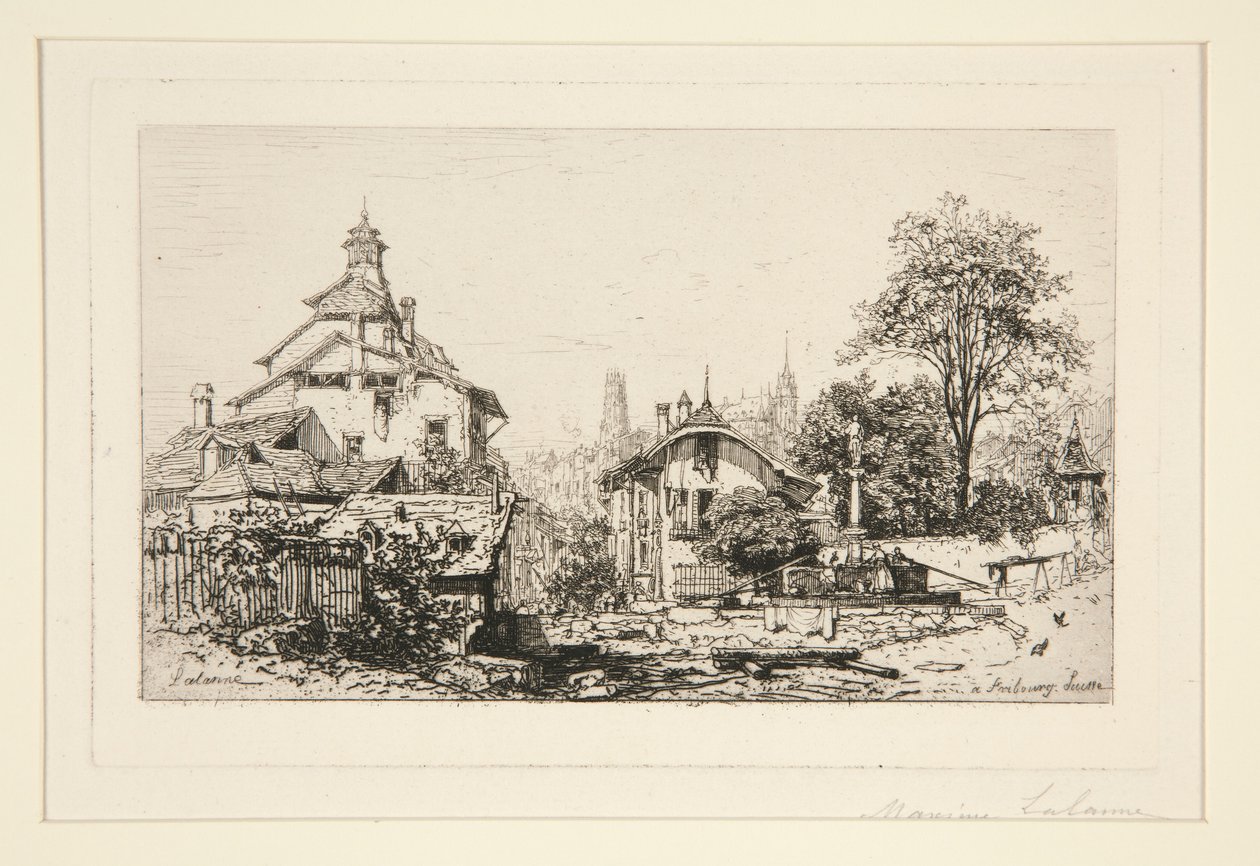 A Insbourg, Suisse (i Insbourg, Sveits) av Maxime Lalanne