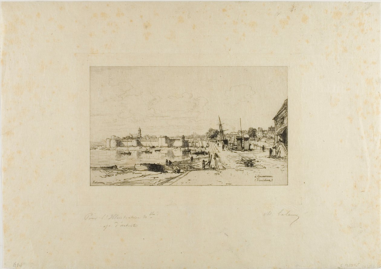 I Concarneau, Finistere av Maxime Lalanne