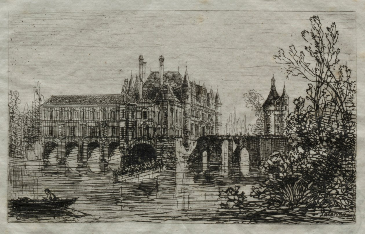 Chenonceau slott. av Maxime Lalanne