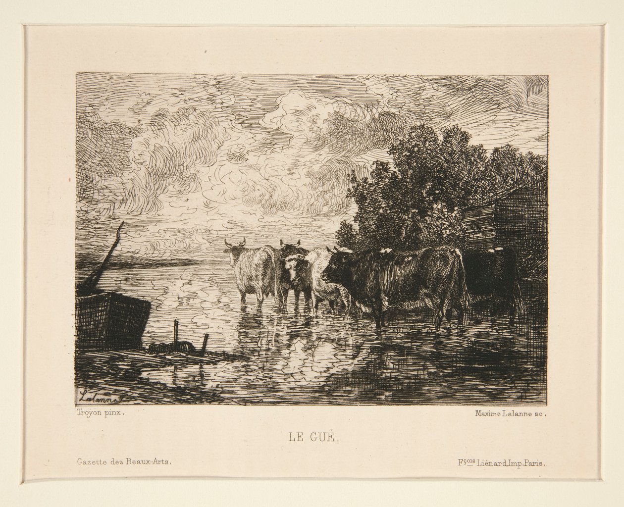Le gue (Forden) av Maxime Lalanne