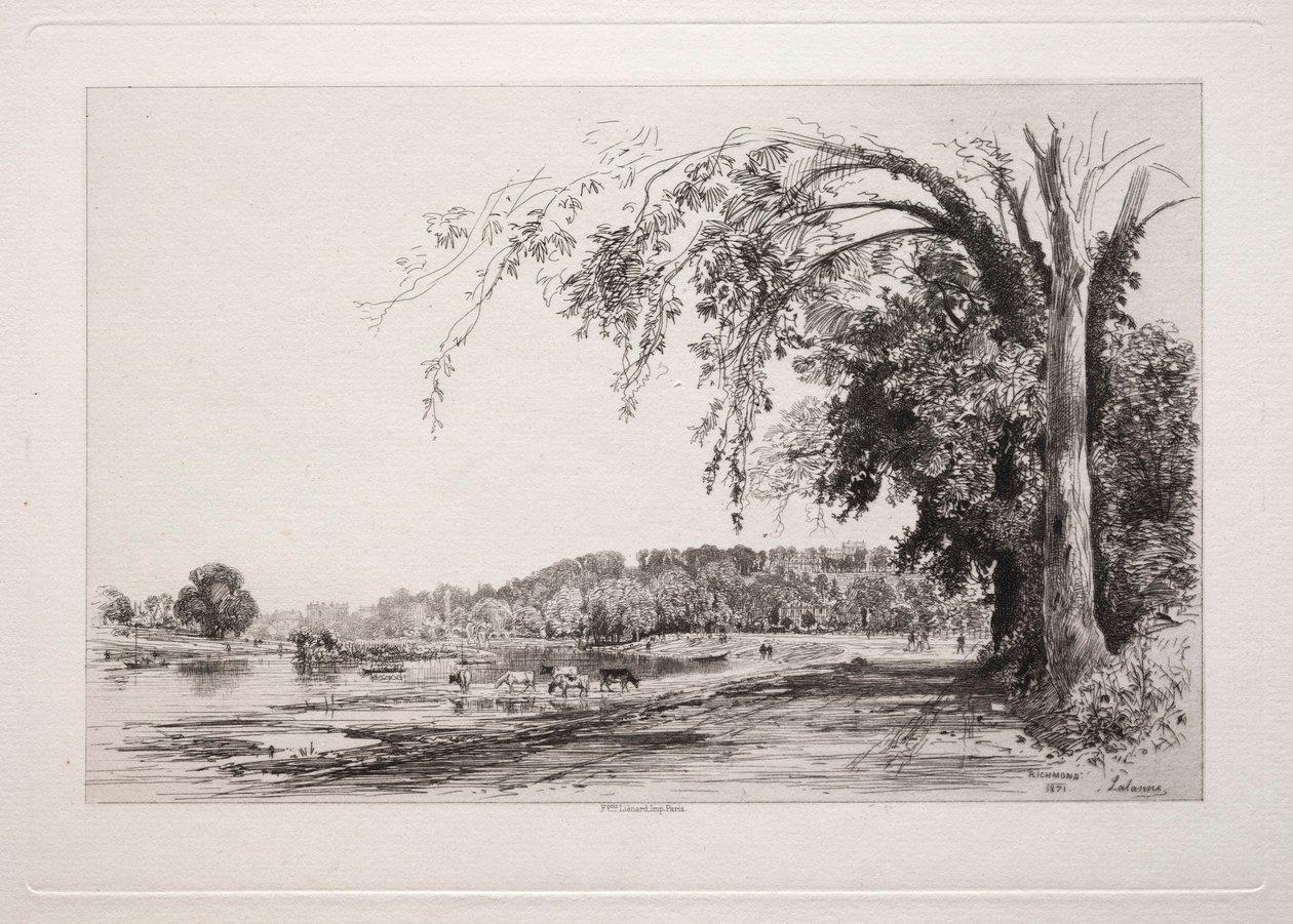 Richmond, 1871. av Maxime Lalanne