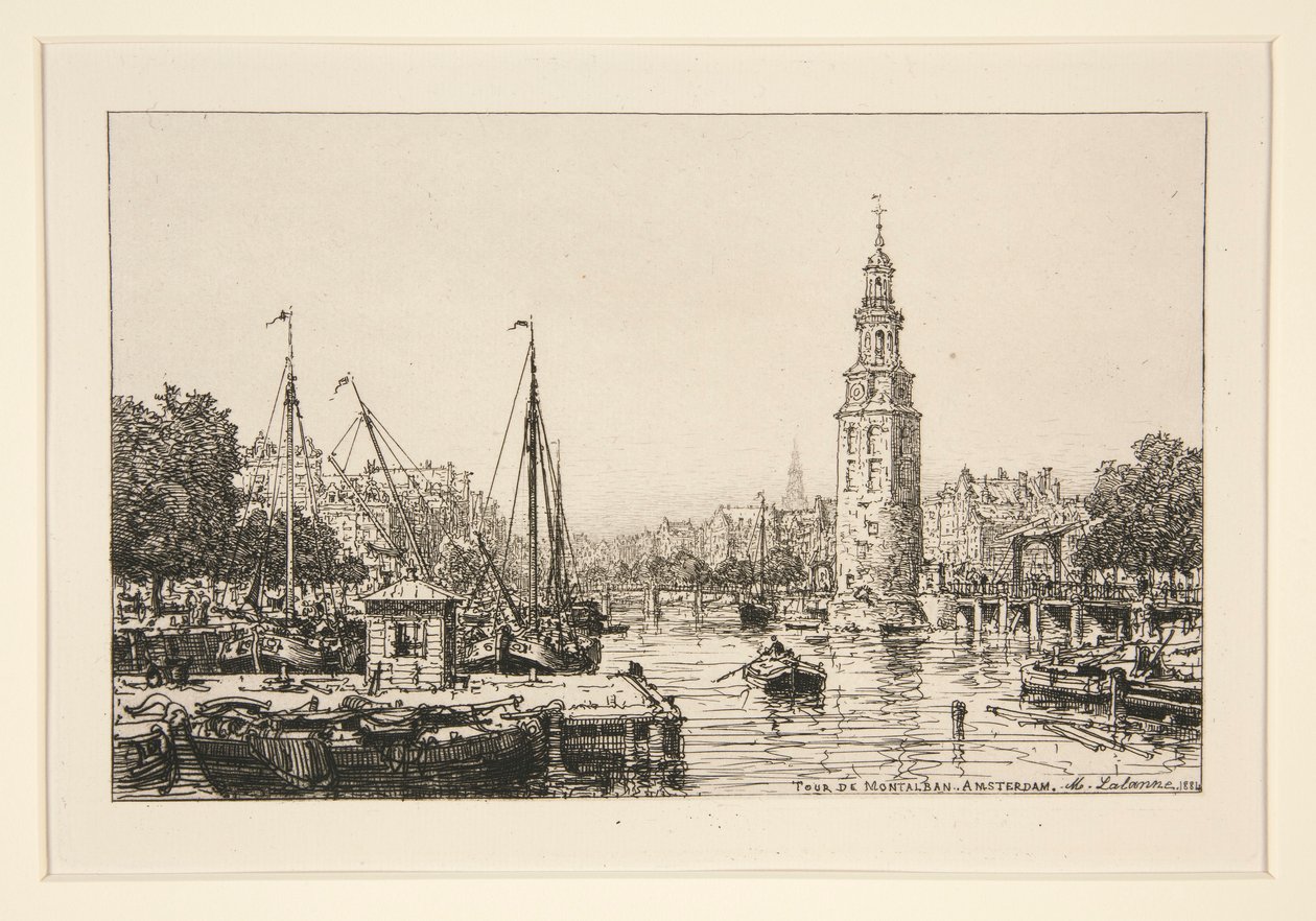 Tour de Montalban, Amsterdam (Montalban Tower, Amsterdam) av Maxime Lalanne
