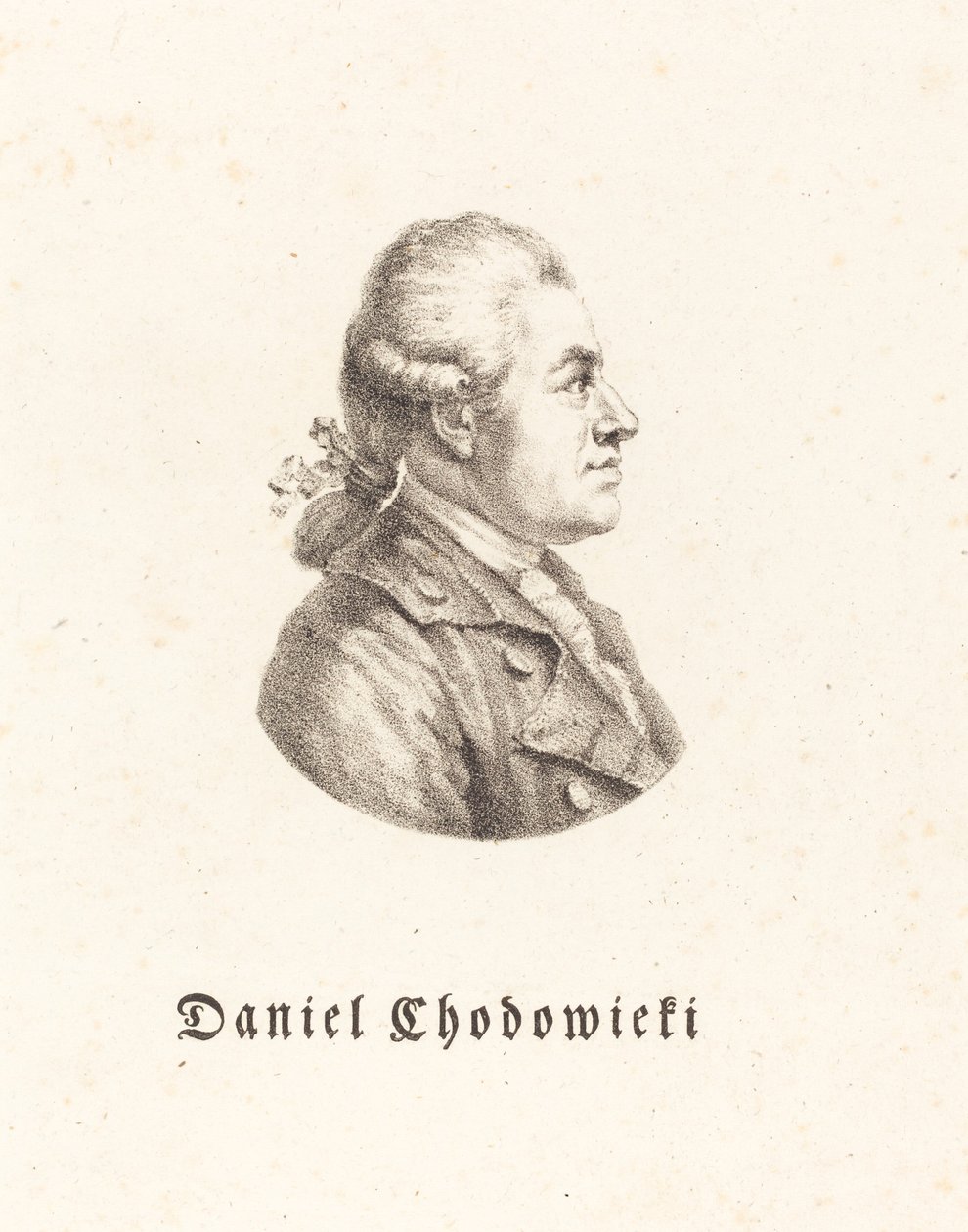 Daniel Chodowiecki av Maximilian Franck after Adrian Zingg
