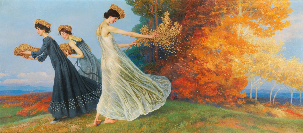Høstgull, 1905. av Maximilian Lenz