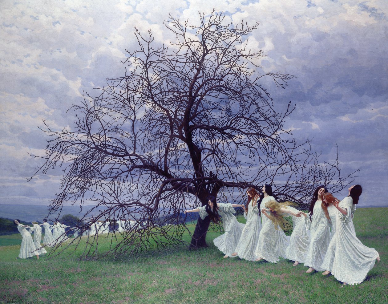 Fruhlingsreigen (Vårens sang) av Maximilian Lenz