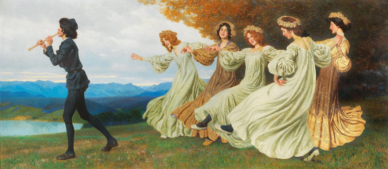 Gammel sang, 1905. av Maximilian Lenz