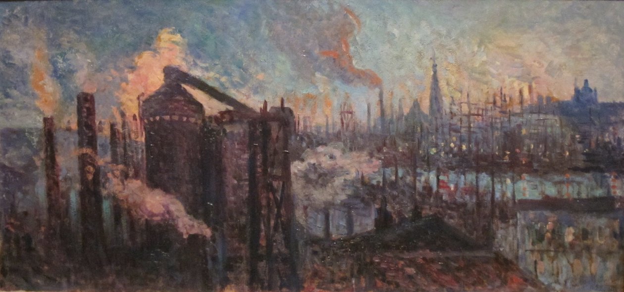 Grand Ville -industrimenn av Maximilien Luce