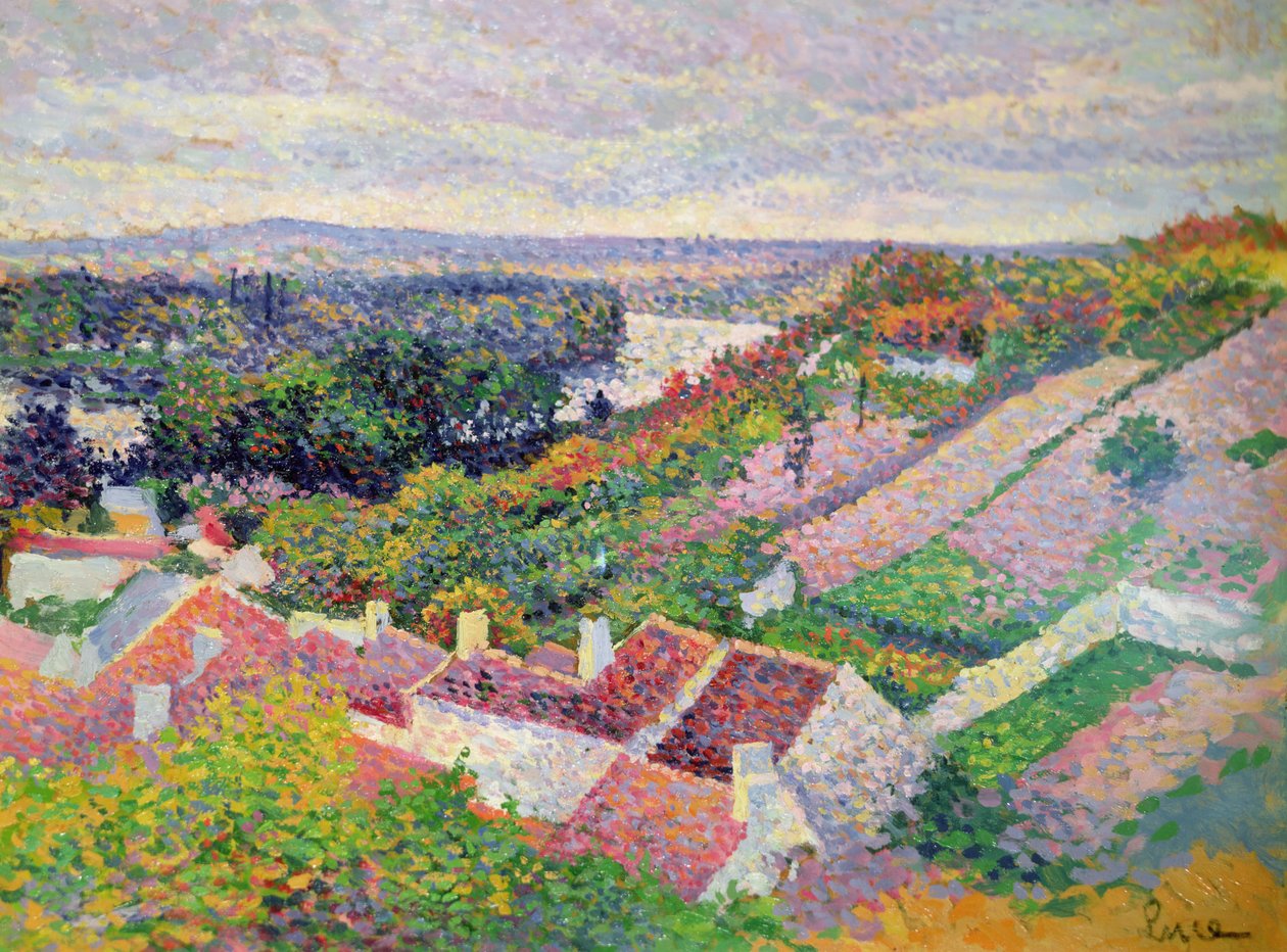 Landskap av Maximilien Luce