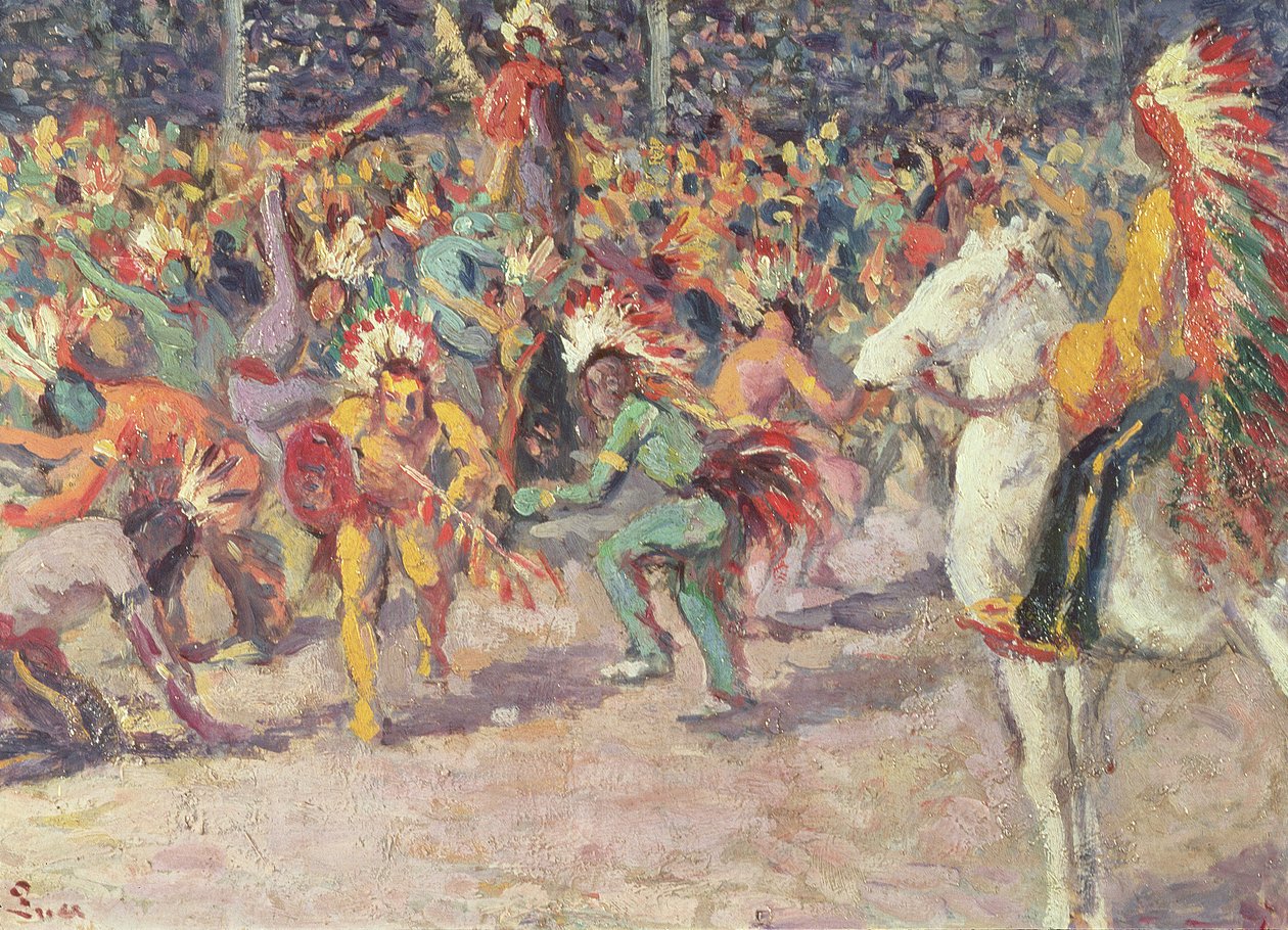 Buffalo Bill av Maximilien Luce