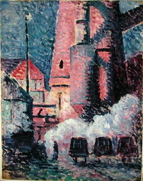 Charleroi av Maximilien Luce