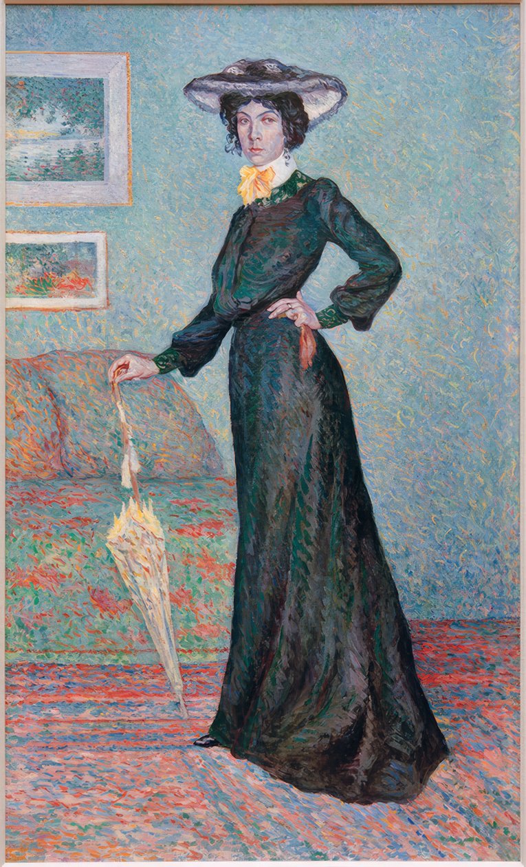 Madame Cousturier av Maximilien Luce